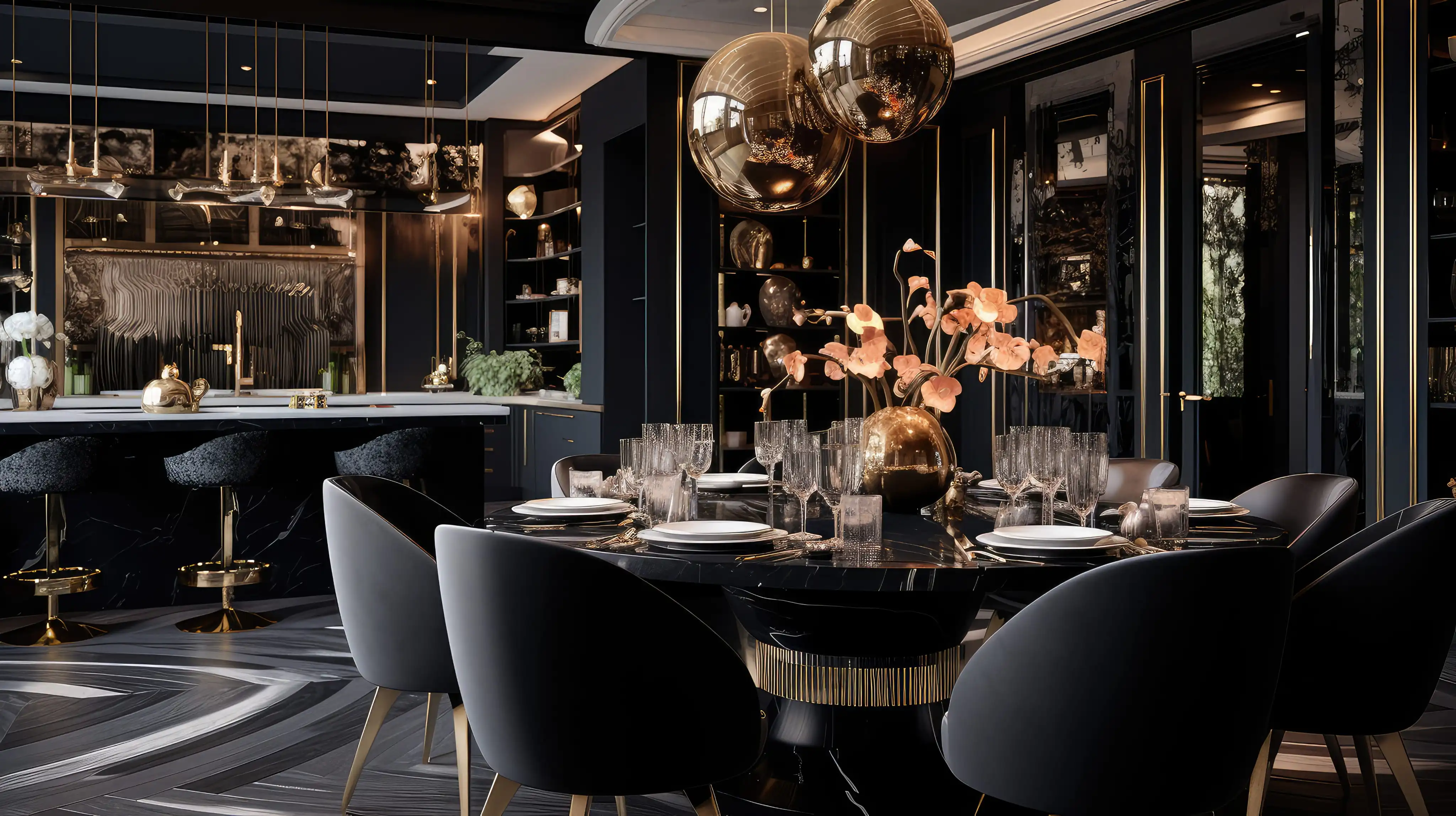 Интерьер sky restaurant